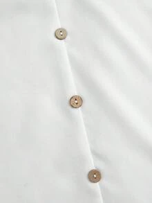 Camisa casual con estampado total para mujer, adecuada para vacaciones de verano - Multicolor 11 - Ver 3