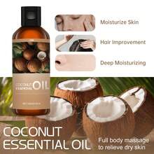 LISM 100ml/30ml Bottle Premium Coconut Essential Oil, 100% Pure Natural, Suitable For Diffuser, Humidifier, Natural Style | Nourishing Oil, Holiday Gift - Coconut Essential Oil - View 4