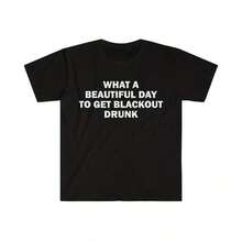 Camiseta de Bocanotes Alcohólicas, Camiseta de Humor, Regalo Divertido, Camiseta de Memes Divertidos, Camiseta Ofensiva Unisex, Camiseta Divertida, Camiseta de Satira - Negro - Ver 1
