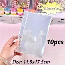 A6 Daisy Loose-Leaf Binder Cover, Detachable 3D Crystal Bubble Sticker Album, Sticker Book With Peelable Sticker Pages, Transparent Card Holder, 160 Pockets Refill Pages, DIY Miscellaneous Diary, Stationery Storage Box, Essential For Back To School - Multicolor - View 22