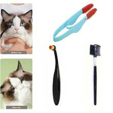 3-In-1 Pet Eye Cleaning Brush Set, Suitable For Small Dogs And Cats, Soft Cleaning Tool To Remove Tear Stains And Eye Dirt - Pet Tear Stain Brush - View 6