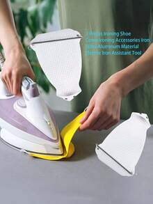 1pc 0.2mm Thick Heat Resistant Silicone Iron Rest Pad, Durable Easy Install Iron Protective Cover For Flat Iron & Ironing Board, Multifunctional Household Storage Organizer, Multipurpose Kitchen Bedroom Travel Beach Decor, Perfect Mother's Day Gift - A - View 8