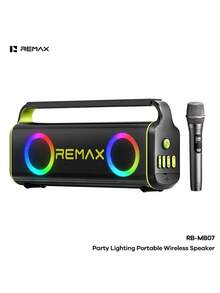 REMAX 80W 派对灯光便携式无线音箱 RB-MB07 - 查看 1
