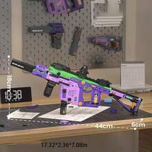 1000+块M4A1、MP5、KSV枪械积木。极具挑战性的组装体验。适合作为生日/圣诞节/万圣节礼物送给枪械爱好者。适合14岁及以上人群。 - 彩色 - 查看 17