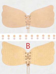 2-In-1 Cleavage Enhancing Bra, Invisible Bra Suitable For Small Bust Women, Reusable Bust Enhancer Bra. Suitable For Backless, Strapless Dresses And Daily Wear - Group Size - View 12