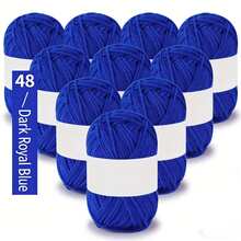 10pcs/Pack Nylon Filament Yarn For DIY Knitting Caps, Scarves, Cushions - Multicolor - View 61