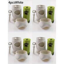 1pc Hands-Free Dog Waste Bag Dispenser - Durable Plastic Material, Battery-Free, Ideal For Outdoor Walks And Training - Multicolor - View 20