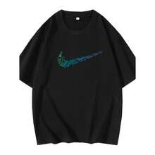 [Outlet] 90% Off In The Area | Summer Fashion Brand Short Sleeve T-Shirt | Knitwear | Men's And Women's Clothing B9ZF - 白色[小標] - 查看 6