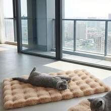 1pc Pet Plush Warm Thick Durable Cushion Mat For Dogs & Cats, Suitable For Autumn/Winter - Multicolor - View 22