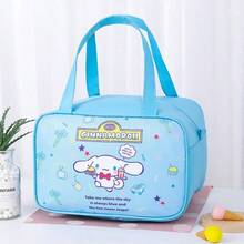 SANRIO Túi đựng cơm trưa cho học sinh, túi giữ nhiệt, túi đựng cơm trưa cỡ lớn, túi đựng cơm trưa trẻ em chống thấm nước, hình hoạt hình dễ thương, kích thước rộng hơn. - Nhiều màu - Xem 4