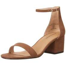 Essentials Women's Two Strap Heeled Sandal - Marrn - Ver 2
