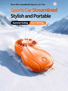 Ventilador eléctrico ultra compacto de 3.8 pulgadas, ventilador portátil de bolsillo para viajes al aire libre, con batería integrada de gran capacidad de 900mAh para un funcionamiento duradero, motor sin escobillas de alta potencia que proporciona un flujo de aire fuerte, ventilador de enfriamiento personal adecuado para ir al trabajo, acampar, oficina y uso al aire libre en verano - multicolor - Ver 3
