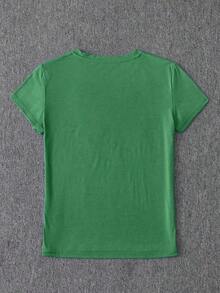 Unity 4 piezas Camiseta de cuello redondo sólida - Multicolor 2 - Ver 2