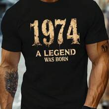 Printed T-Shirt For Men And Women - Black - View 1