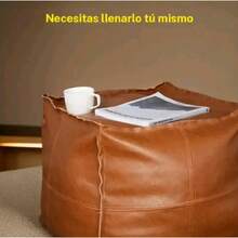 Sgabelli bassi per divani, ideali per camere da letto e soggiorni, con sistema di riempimento automatico, comodi e dal design multifunzionale. - Caffè marrone - Visualizzare 4