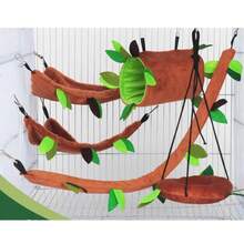Accesorios para hámster, para jaula de hámster, juguete para mascotas pequeñas,únel para mascotas pequeñas, casa de juguete para chinchillas y ardillas. - estilo 4 - Ver 1