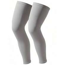 Unisex Full Leg Compression Socks, High Elasticity Full Leg Coverage, Breathable Moisture-Wicking Fabric, Machine Washable, Suitable For Running, Football And Travel - Multicolor - View 14