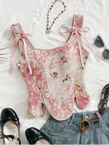 Tops y camisetas de mujer para fiesta - Rosa - Ver 1