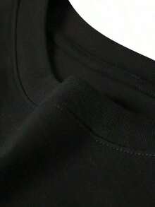 Camiseta Vintage para Hombre con Retrato de Jill Scott - Algodón Cómodo, Cuello Redondo, Manga Corta, 180g - Negro - Ver 3