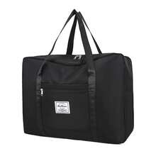 Large Capacity Foldable Travel Bag For Men And Women, Waterproof Handbag, Lightweight Storage Bag, Shoulder Bag For Gym And Yoga, Multipurpose Storage Bag, Portable For Business And Leisure Travel. - 米色 - 查看 12