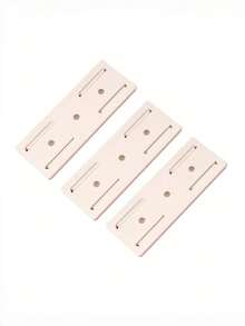 1/3/6-Piece Set Of Unperforated Socket Rack, Wall Mounted Socket Storage Rack, Nail Free Power Strip Rack, Self-Adhesive Socket Rack, Detachable Wall Mounted Socket Bracket, Home Office Cable Organizer, Unperforated Socket Storage Rack - Multicolor - View 12