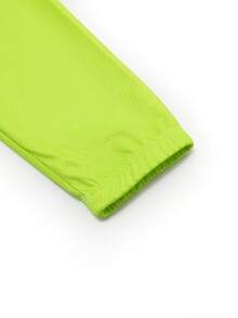男士春秋長袖騎行上衣，山地單車隊服，夏季戶外速乾運動服 - 綠色 - 查看 4