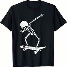 Christmas Characters Dabbing Style - Christmas T-Shirt - 黑色 - 查看 6