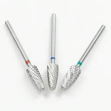 1个玉米形合金磨头M，指甲去除磨针，美甲工具采用M形磨削纹路设计，玉米形合金钢刀片切割力强劲，可快速去除凝胶指甲油、亚克力指甲、延长胶，兼容标准指甲磨甲机，易于更换，适用于卸甲、指甲表面修剪、凝胶指甲油去除等多种场景，高效无忧，合金材质，耐磨抗变形。 - 彩色 - 查看 5