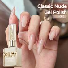 XEIJAYI Classic Nude Gel Polish, 10pcs Soak Off UV/LED Nail Polish Kit, Long Lasting Nail Art For French & Nude Manicure, Home Salon Essentials, Gift For Women, Professional 15ml Nail Gel - 彩色 - 查看 20