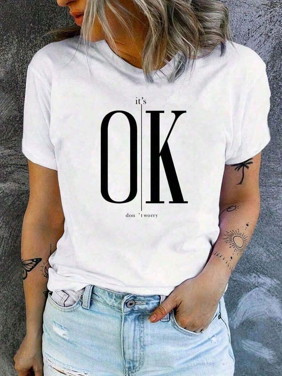 Por Dios, Maltramada Por Mi Esposo, Camiseta de Manga Corta para Mujer (20) - Blanco - Ver 1