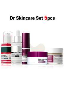 [Dr.Official] Collagen Boosting Set, Pore Refining, Calcium & Collagen Firming Repair Cream, Enhance Skin Health, Calcium Strengthening Daily Skincare Set, Compound Repair Cream - Gentle Firming Moisturizing Skincare Routine, Suitable For Soft & Comfortable Skin, Skincare Series - Collagen - View 12