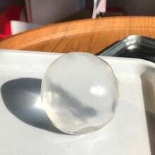 椰子油挤压减压球，高延展性，透明，创意礼品，缓解压力 - 彩色 - 查看 2