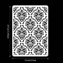 11.7 X 8.3 Inch Khuôn rỗng hoa Mandala, khuôn nhựa scrapbook với thiết kế thực tế để tô màu, dập nổi và trang trí scrapbook, phù hợp cho những người đam mê scrapbook và làm thiệp - A - Xem 7