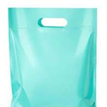 Kit 100 Unidades de Sacolas Plásticas Boca Palhaço para loja 20x30 Alça Vazada para loja - Visão 5