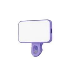 1pc Rechargeable Clip-On Ultra-Thin Selfie Light, Phone Fill Light, 3 Adjustable Lighting Modes, Suitable For Makeup, Selfie, Vlog, Video Conferencing - Clip-on Fill Light - View 9