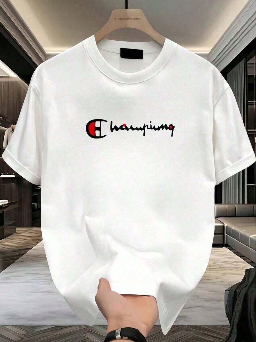 camisas de hombre sudaderas gym ropa playeras de hombre sudadera para conjunto de playeras de mujer negro ropa san valentín regalo para hombre playa hombre Moda casual México Envío nacional - Blanco - Ver 1