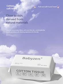 Khăn mặt dùng một lần bằng cotton mềm mại, dày dặn, sạch sẽ, dùng để tẩy trang, dịu nhẹ cho da nhạy cảm, phụ nữ mang thai, dùng hàng ngày tại nhà hoặc khi đi du lịch. - Khăn mặt dùng một lần - Xem 4