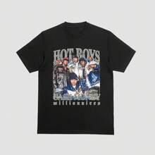 Men T-Shirts - Black - View 1