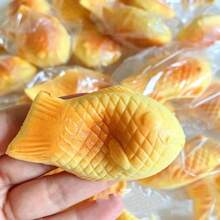 1个创意逼真柔软日式章鱼烧捏捏乐玩具，PU材质，慢回弹，成人减压，情绪释放，办公室放松疗愈 - 彩色 - 查看 2