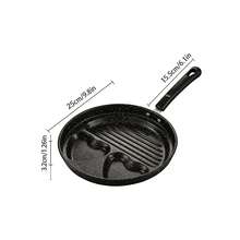 1pc New Non-Stick Frying Pan, Modern Minimalist Multi-Function Non-Stick Flat Pan, Non-Stick Baking Tray, Suitable For Frying Eggs, Burgers, Pancakes And Grilling, Compatible With Gas Stove And Induction Cooktop, Suitable For Home And Restaurant Use - View 14