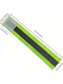 Reflective Tape Is Suitable For Wrists,Ankles, And Legs Bicycle Pants Cuffs, Clip Running Safety Reflector With Shoulder Strap - Green - View 7