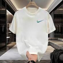 [Outlet] 90% Off In The Area | Summer Fashion Brand Short Sleeve T-Shirt | Knitwear | Men's And Women's Clothing B9ZF - 白色[小標] - 查看 1
