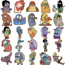 SpongeBob SquarePants 50张美人鱼贴纸，趣味防水贴纸，可用于DIY，独特装饰笔记本电脑、行李箱、笔记本和日常用品。防水防刮，易于粘贴和移除。送给朋友的可爱有趣礼物，也是开学季和情人节的最佳选择。 - 彩色 - 查看 12