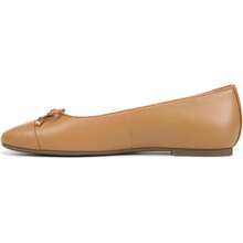Vionic Women's Klara Ballet Flat - 棕色納帕皮革 + 6.5 - 查看 2