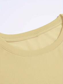 Camiseta unisex% algodón, modelo 2026, lavable aáquina, cómoda para todas las estaciones, adecuada para deportes al aire libre, fiestas en la playa y uso diario, con un diseño novedoso y estilo moderno, ¡tu mejor elección! - Albaricoque - Ver 4