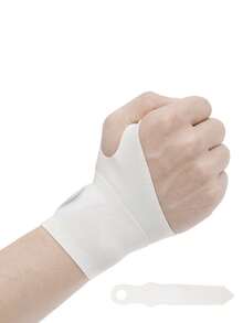 1pc Lightweight Breathable Wrist Brace, Compression Wrist Support For Tendinitis, Sprain Prevention, Mouse Hand Fatigue, Adjustable Wrist Protector - A - View 13