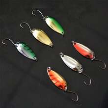 金屬旋轉硬餌鮭魚誘餌發聲游泳仿真路亞 3 鉤釣魚裝備 鯉魚 - 彩色 - 查看 10