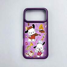 SANRIO スマホケース滑り止めおしゃれfor苹果16ProMax/16Plus/16Pro/16/15ProMax/15Plus/15Pro/15/14ProMax/14Plus/14Pro/14/16E/13ProMax/13Pro/13/12ProMax/12Pro/12/11ProMax/11落下防止はんとうめい滑り止め - 橙色 - チェックする 5