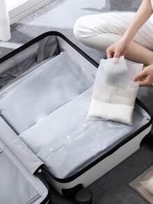 6个/12个装哑光拉链衣物收纳袋,不透明拉链收纳袋,适用于旅行整理、化妆包、度假收纳盒,大容量化妆品收纳盒,化妆箱,可收纳口红、化妆刷、护肤品、手机、小物件,用途广泛,适用于家居、礼品、度假和节日场合(如万圣节、圣诞节),展现波西米亚风格 - 查看 6