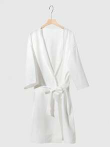 4pcs Portable Disposable Bath Towels, Suitable For Hotel, Travel, Thick Long Bathrobe - Multicolor - View 6
